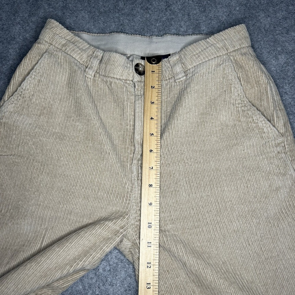 Patagonia Women's 28x26 Khaki Corduroy Pants Loose Tapered Fit - Picture 5 of 13